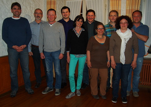 Team der SPD - Offenen Liste Merdingen 2014