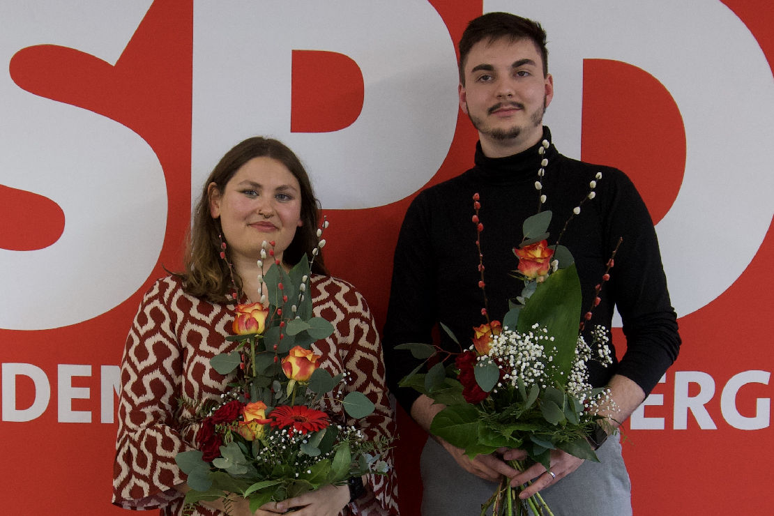 Laura Röttele und Philip Wolf