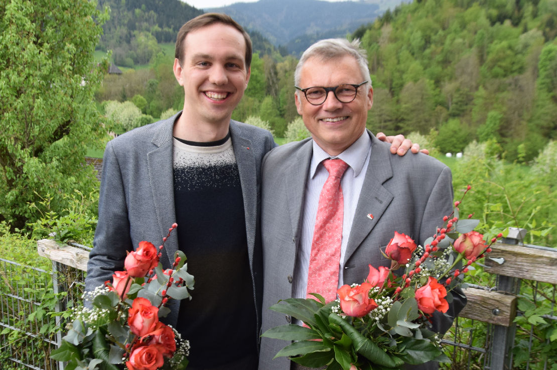 Valentin Albert und Walter Krögner
